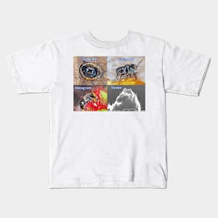 Bee Socials Kids T-Shirt